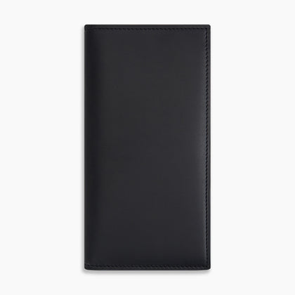 Navy B Cut Continental Wallet Image 2