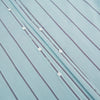 View 7 of product The Light Sage Track Stripe Westminster Shirt by Turnbull & Asser features a Turnbull collar, long sleeves, and vertical track stripes, shown on a white background.