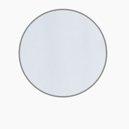 White Herringbone Cotton Fabric Image 2