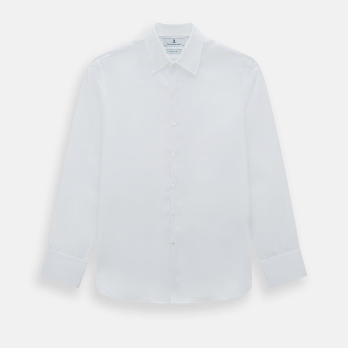White Linen Westminster Shirt