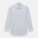 Blue Fine Multi Pinstripe Mayfair Shirt