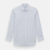 Blue Fine Multi Pinstripe Mayfair Shirt