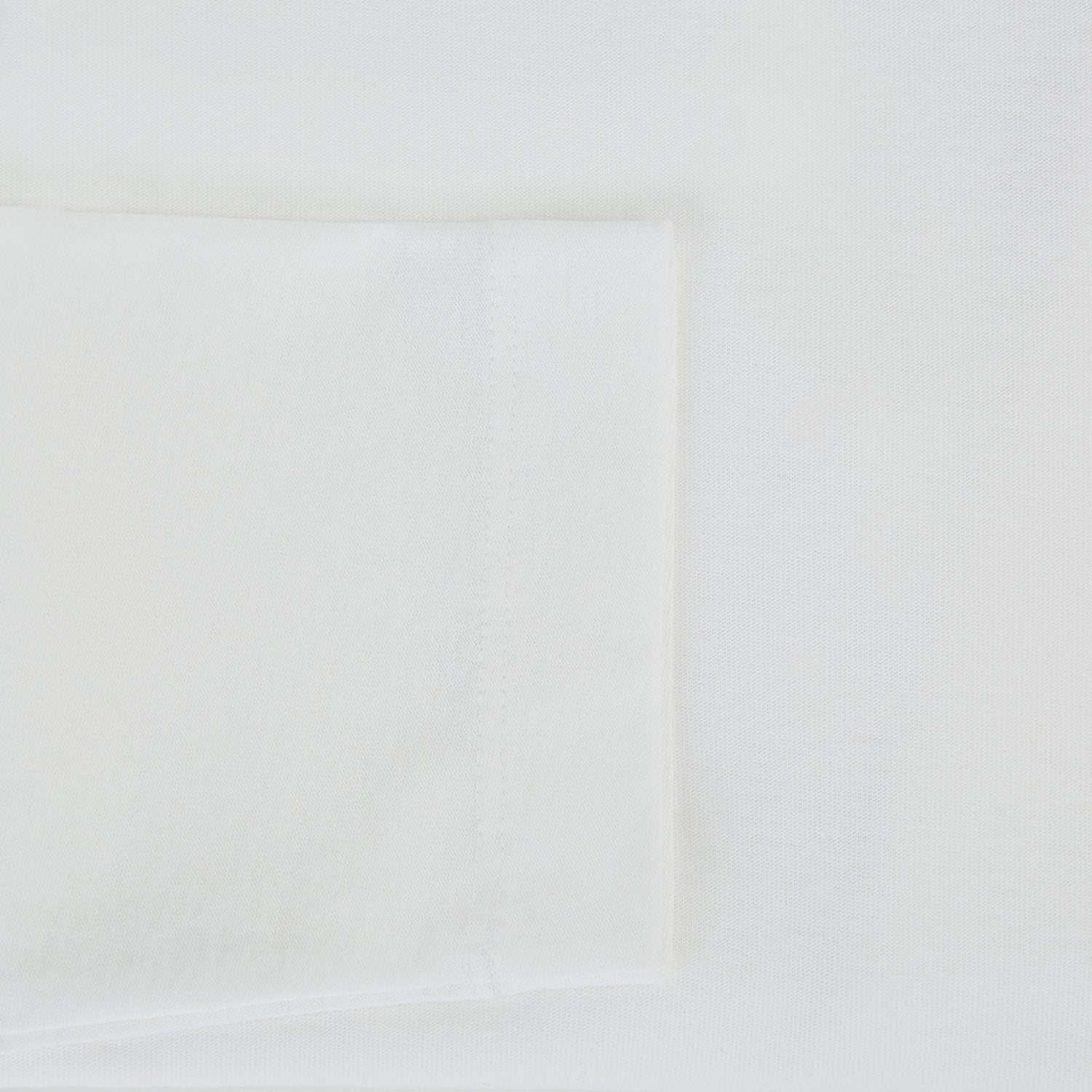 View 4 of product The Turnbull & Asser White Long-Sleeve T-shirt for men is a plain crew neck design with no logos or patterns, displayed flat on a white background.
