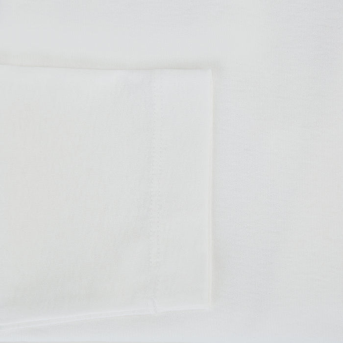 White Long-Sleeve T-shirt Image 3