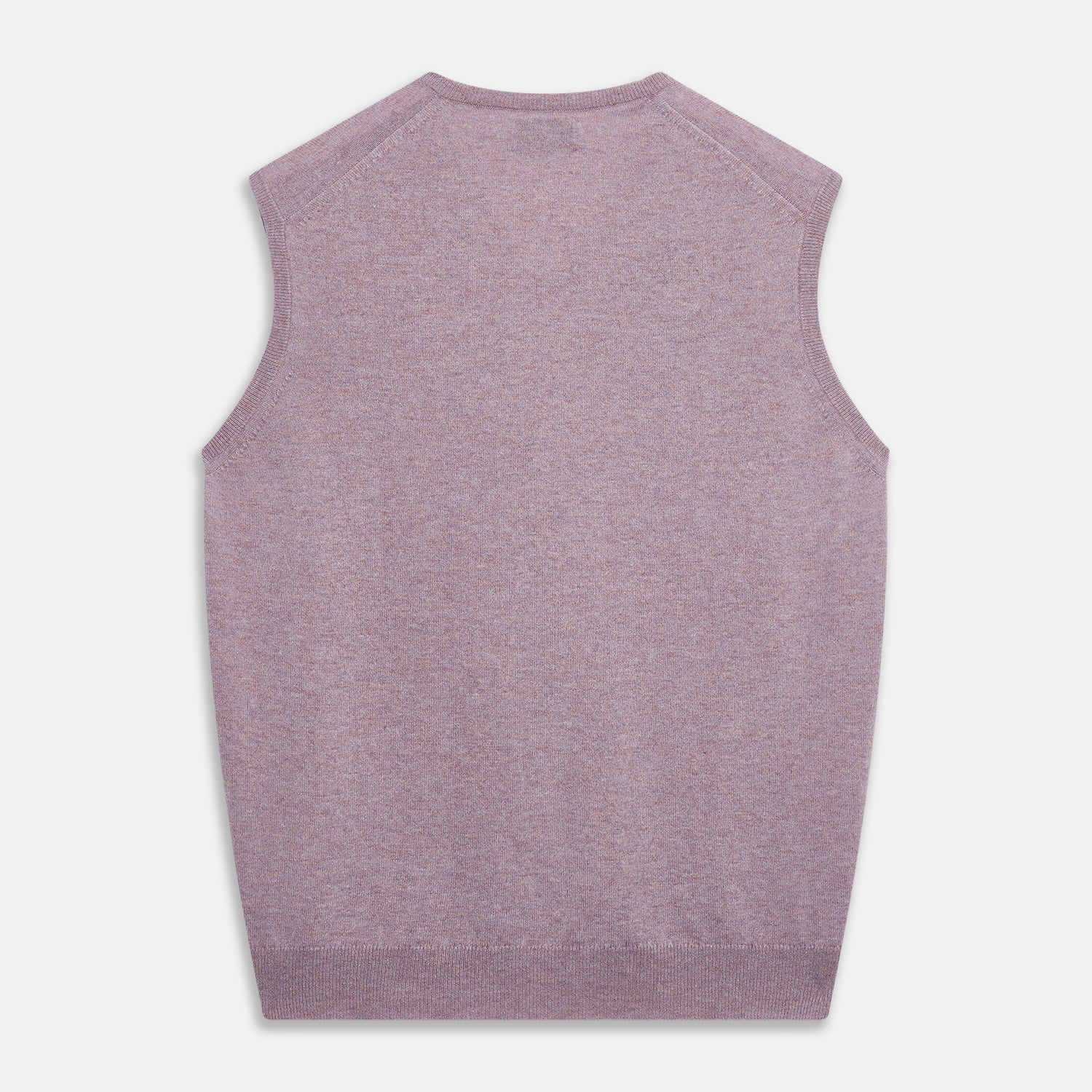 Lilac Heather Ifor Cashmere Slipover