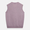 Lilac Heather Ifor Cashmere Slipover