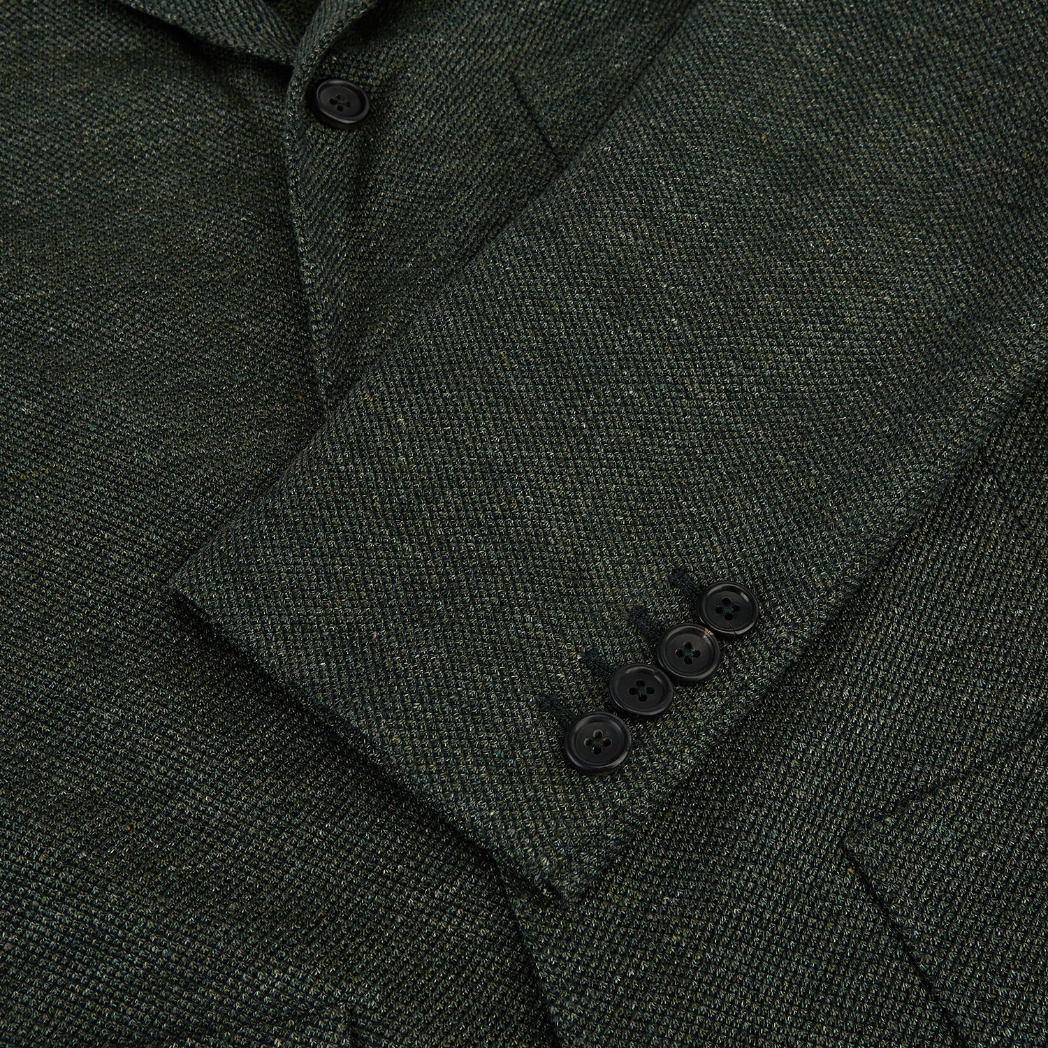 Image 4 of product Forest Green Linen Blend Cambridge blazer