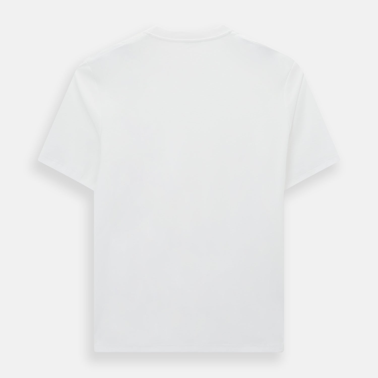 Image 3 of product White Short-sleeve Fitted T-Shirt