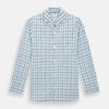 Green and Blue Check Pyjama Shirt