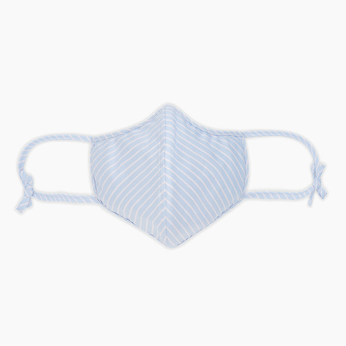 Exclusive Light Blue, White & Pink Stripe Commuter Mask With 3 Viroformula™ Filters Image 6