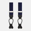 Navy Silk Braces