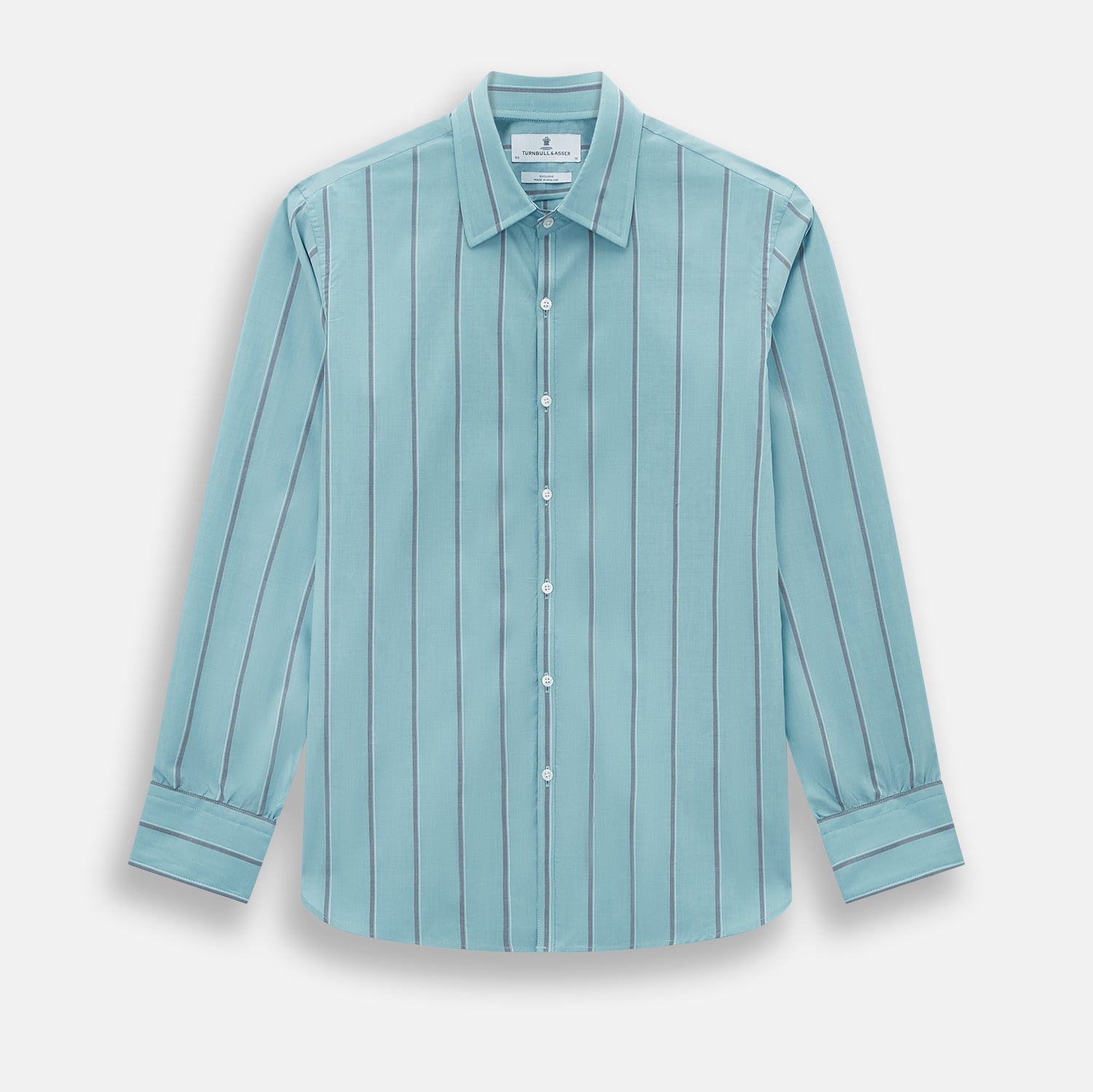 Image 1 of product Cendre Blue Track Stripe Westminster Shirt