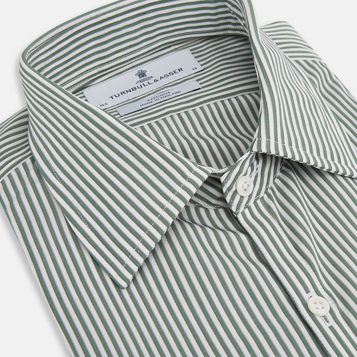 Melon Green Halo Stripe Westminster Shirt Image 1