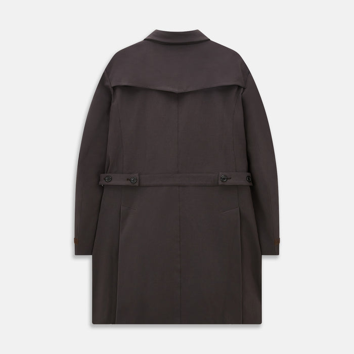 Dark Chocolate John Arthur Trench Coat Image 2