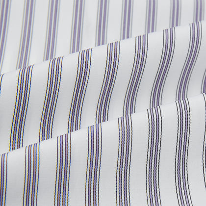 Purple Multi Stripe Quarzo Nightshirt Image 4