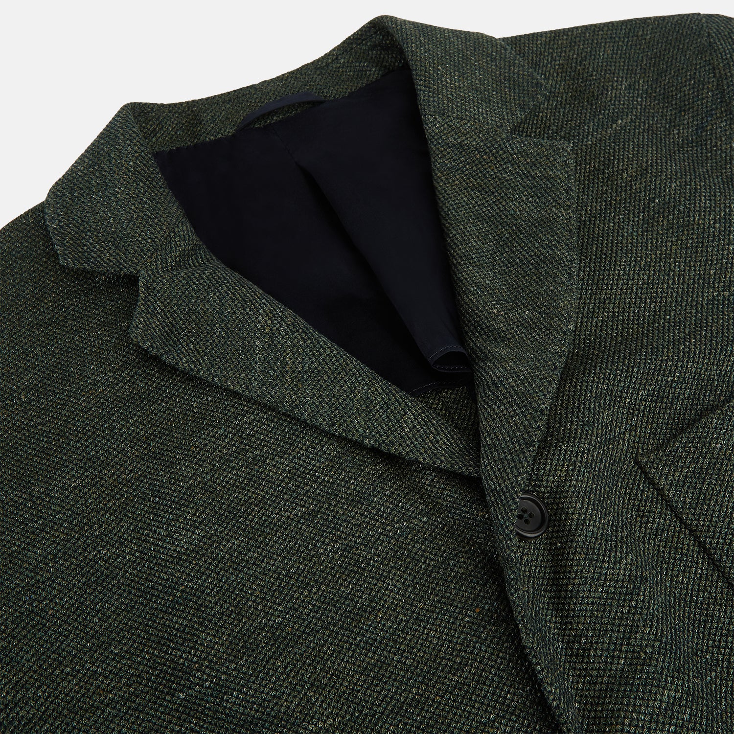 Image 2 of product Forest Green Linen Blend Cambridge blazer