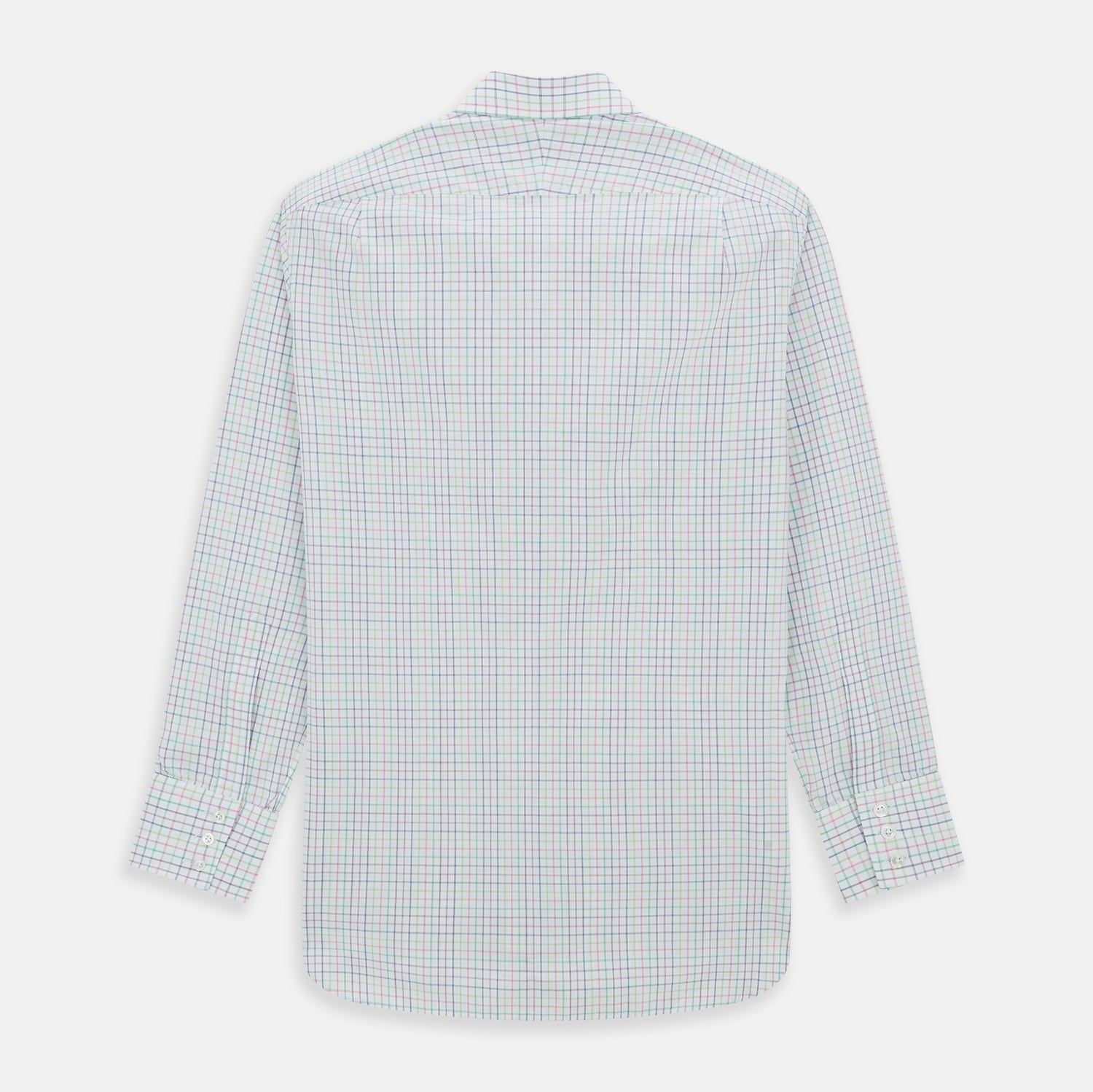 Multicoloured Double Grid Check Mayfair Shirt