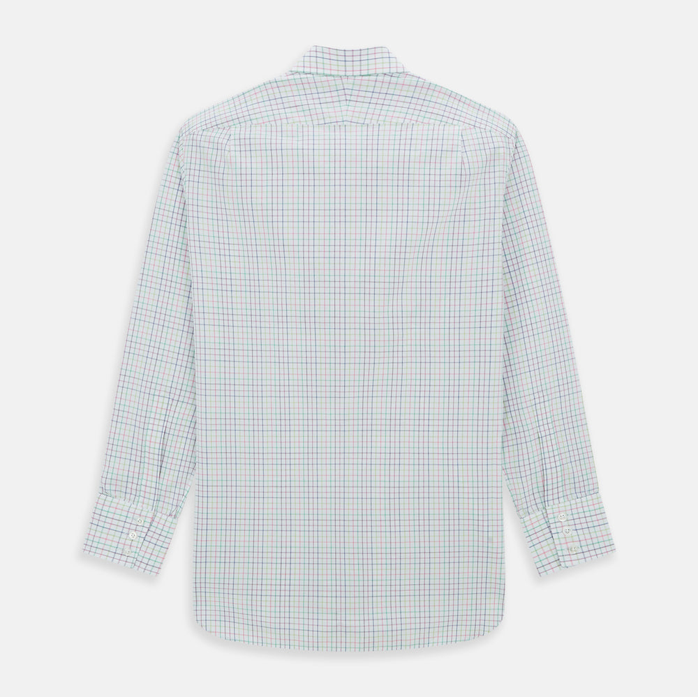 Multicoloured Double Grid Check Mayfair Shirt