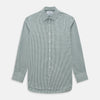 Green Fine Check Mayfair Shirt