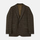 Green Multi Check Cashmere Barrington Blazer