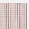 View 2 of product A close-up of the Red Multi Check Hand-Rolled Handkerchief by Turnbull & Asser, showcasing its classic check pattern and expert English craftsmanship.