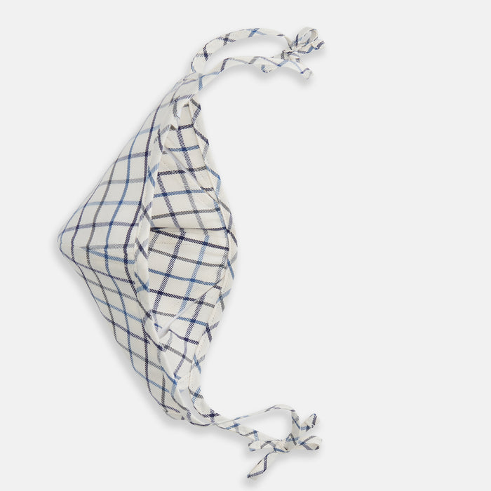 Check Blue Multi Commuter Mask With 3 Viroformula™ Filters Image 2