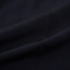 View 7 of product A pair of Midnight Blue Wool Henry Trousers by Turnbull & Asser, with a button closure and straight legs, shown against a plain white background.
