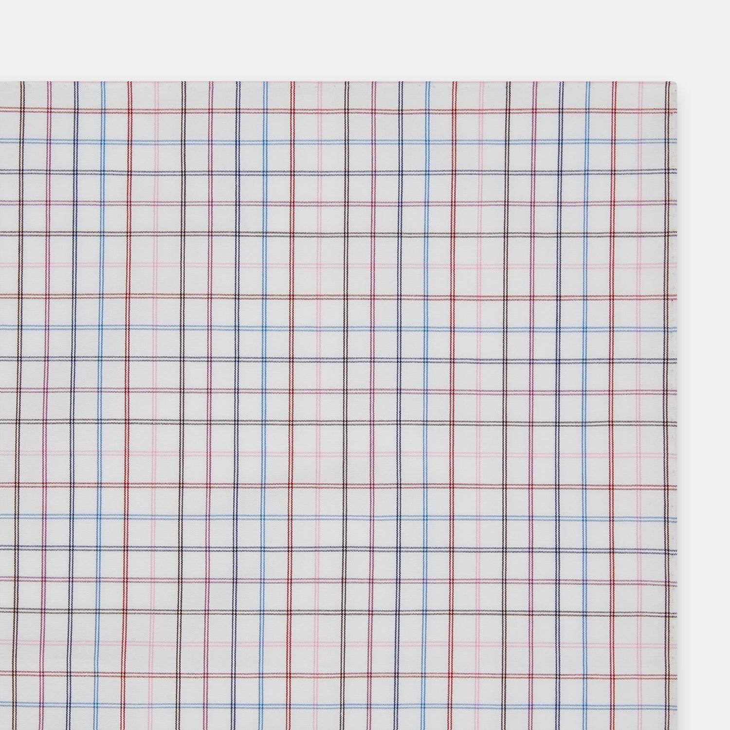Image 2 of product Hand Rolled Multi Graph Check Handkerchief