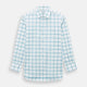 Turquoise Grid Check Mayfair Shirt