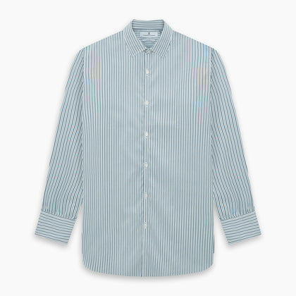GREEN DOUBLE STRIPE WESTMINSTER SHIRT Image 8