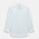 Turquoise Track Stripe Mayfair Shirt
