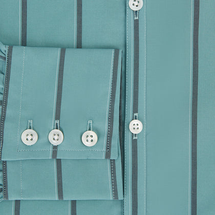 Sage Track Stripe Westminster Shirt Image 3