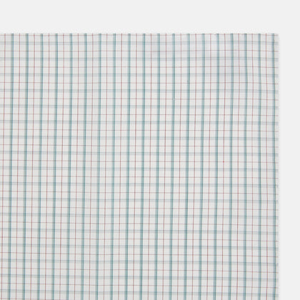 Green Multi Graph Check Hand-Rolled Handkerchief
