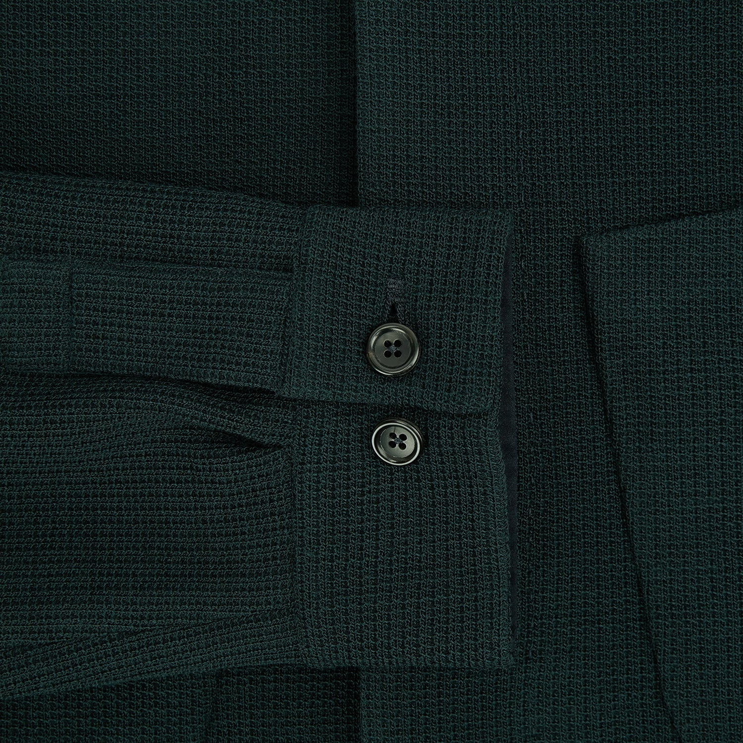 Forest Green Greenwich Knitted Overshirt