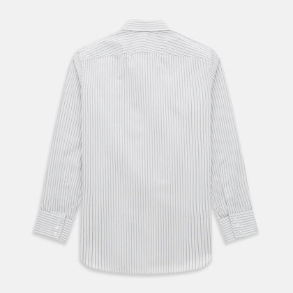 Red and Navy Graph Check Westminster Shirt Image 2