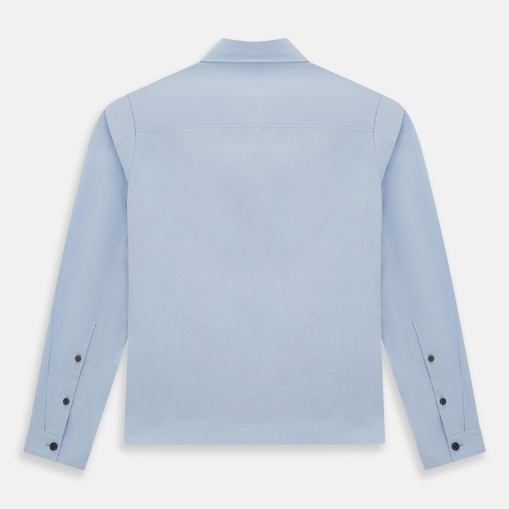 Pale Blue Hyde Overshirt