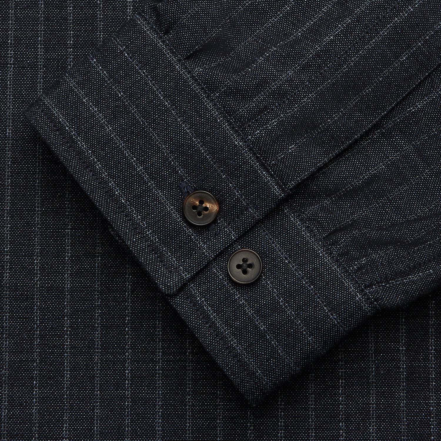Image 7 of product Navy Tailored Pinstriped Shirt Jacket