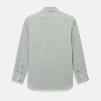 Dark Green Micro Graph Check Westminster Shirt Image 2