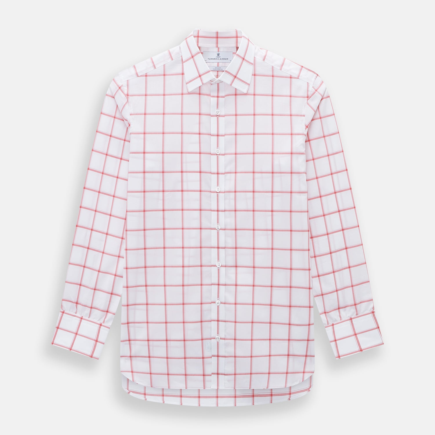 Image 1 of product Coral Grid Check Mayfair Shirt