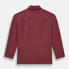 Burgundy Silk Pyjama Set