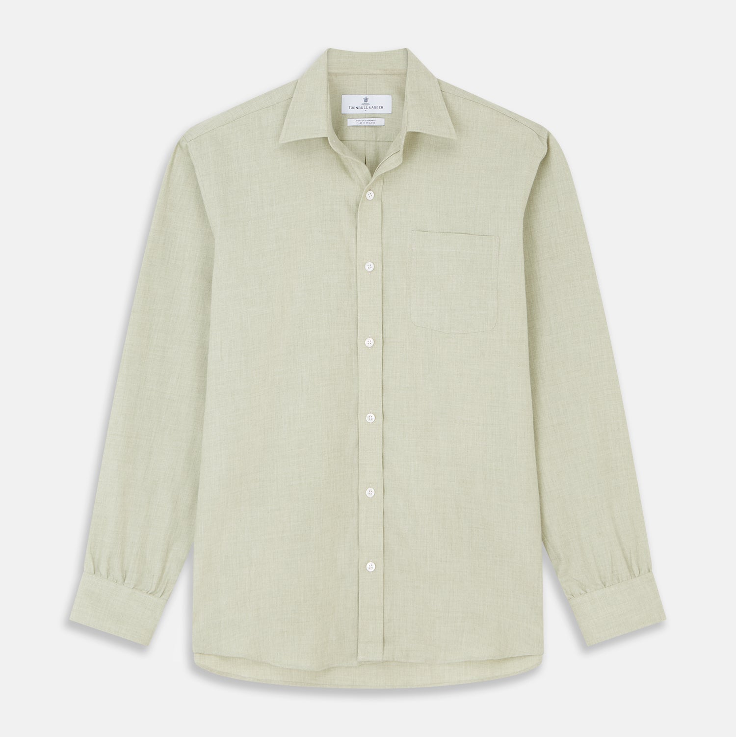Image 1 of product Soft Green Cashmerello Weekend Fit Finch Shirt