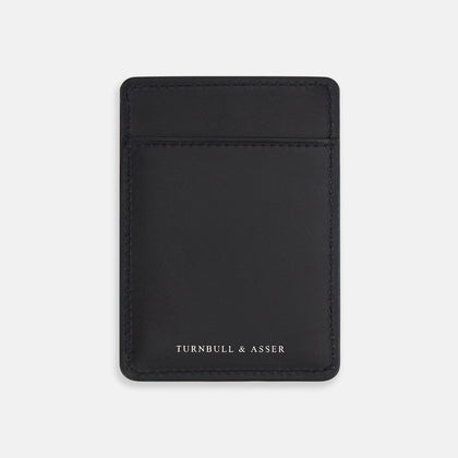 Navy Two-slot Card Case