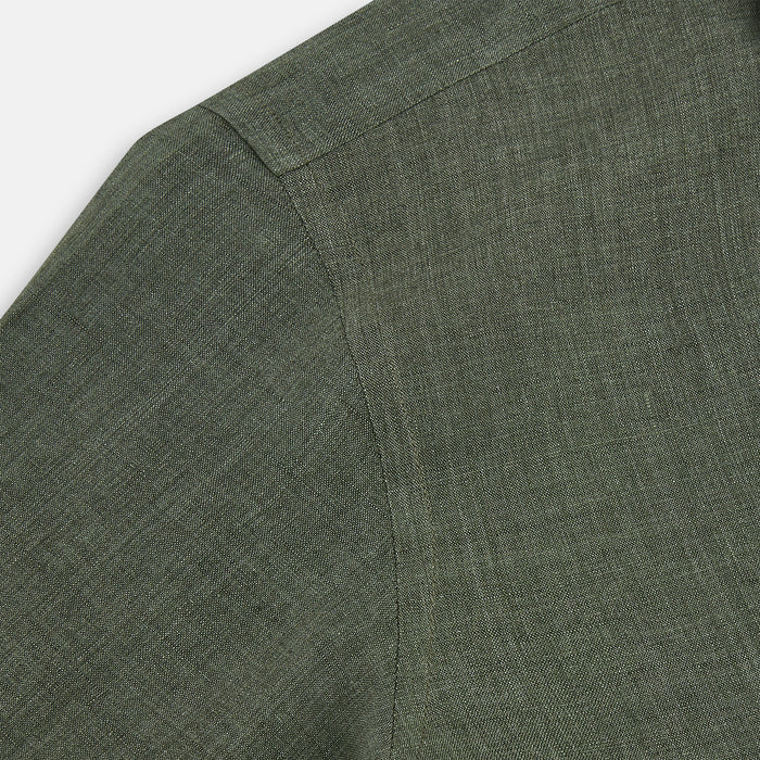 Sage Linen Westminster Shirt Image 5