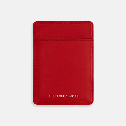 Red Two-slot Card Case