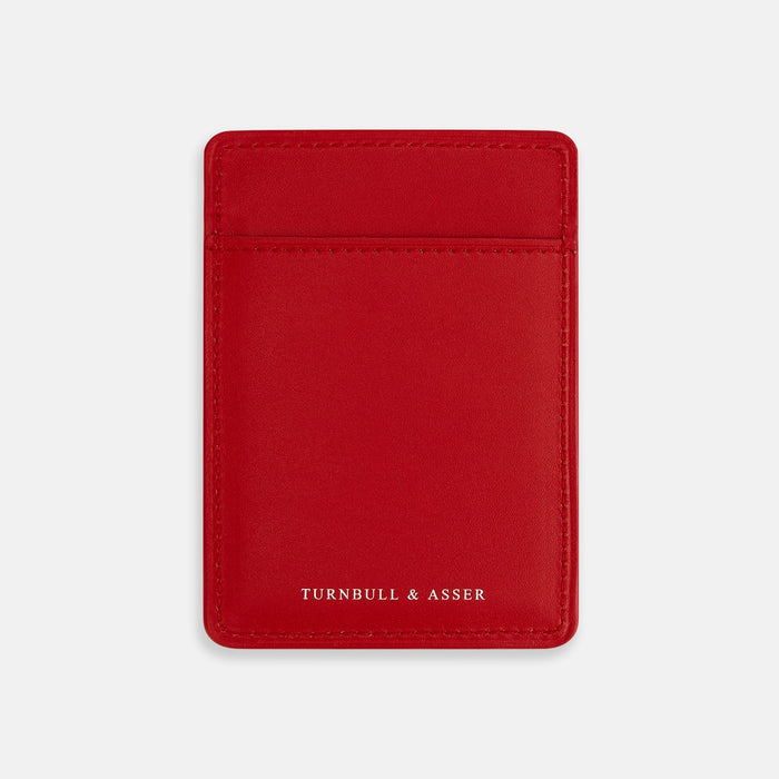Red Two-slot Card Case