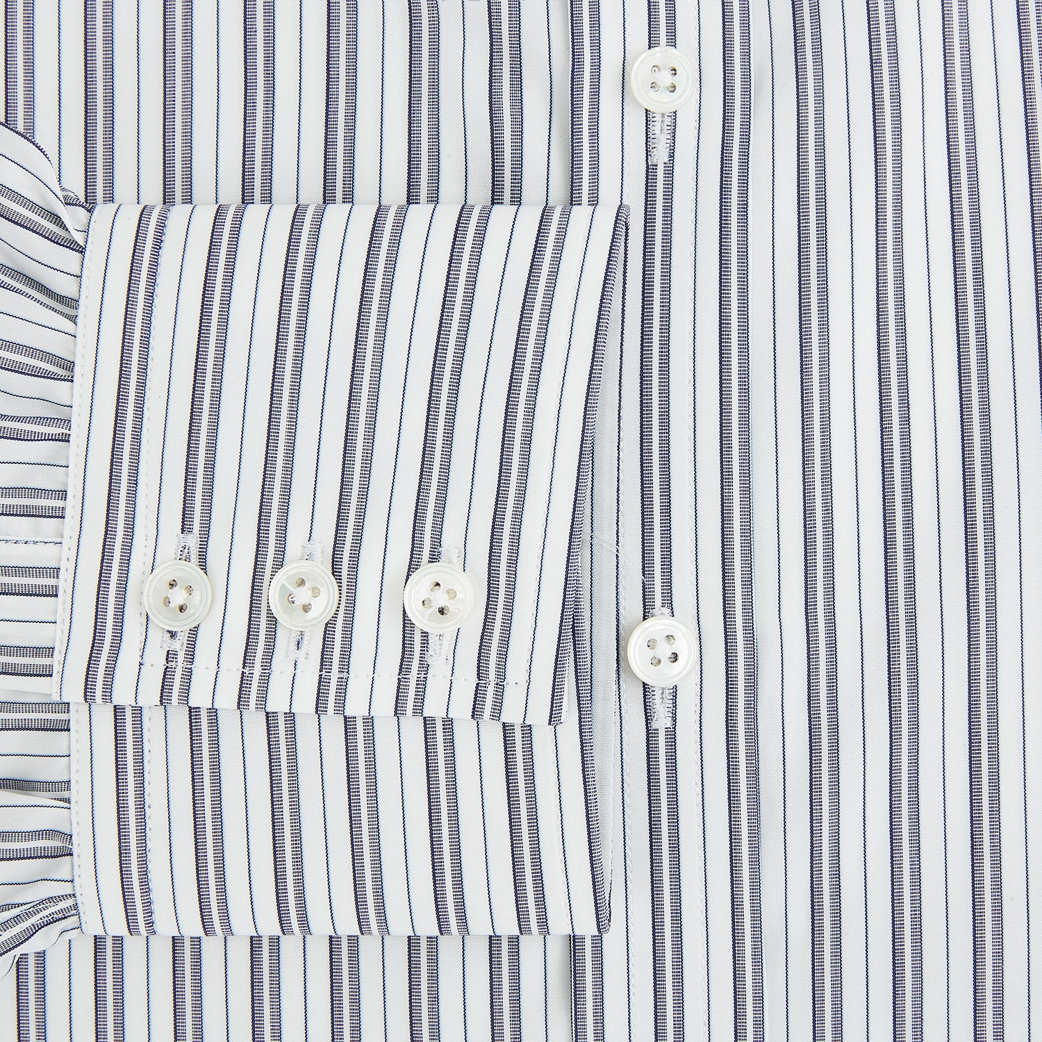 Navy Multi Stripe Mayfair Shirt