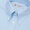 <div>Light Blue Royal Oxford Cotton Shirt with Button-Down Collar and 3-Button Cuffs</div>
<div>&nbsp;</div>