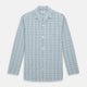 Blue and Green Multi Check Pyjama Shirt