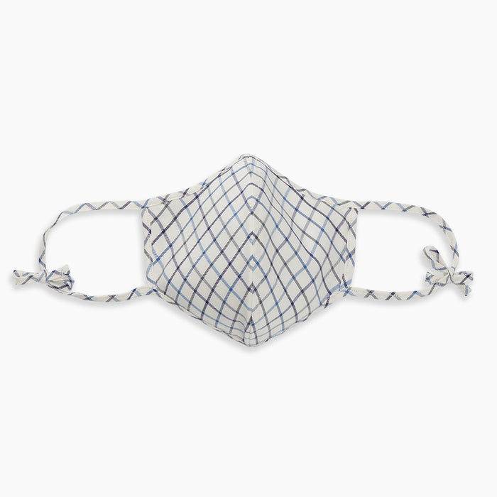 Check Blue Multi Commuter Mask With 3 Viroformula™ Filters Image 6