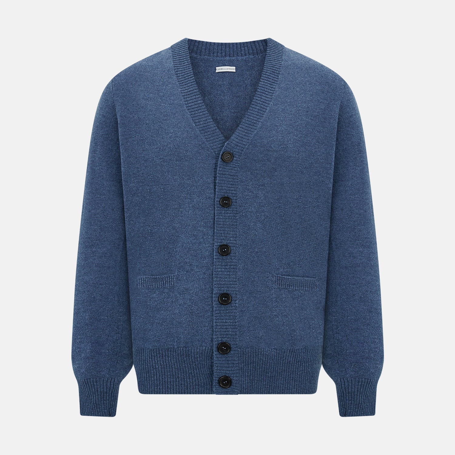 Blue Cashmere Cardigan